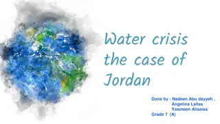 Addressing the Water Crisis in Jordan: Causes, Consequences, and Solutions