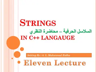 Learn About Strings in C++ Language