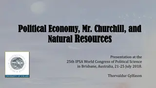 Churchill's Insights on Natural Resources Management