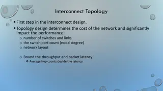 Understand Interconnect Topology Design for Network Performance Metrics