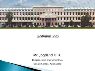 Radionuclides and Atomic Structure