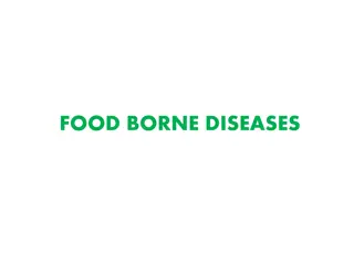 Food-Borne Diseases and Salmonellosis