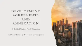 Development Agreements and Annexation: Understanding Implications and Changes