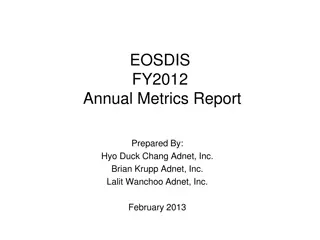 Earth Observation System Data and Information System Metrics Report