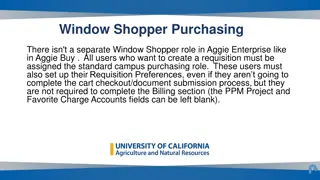 Aggie Enterprise Requisition Process