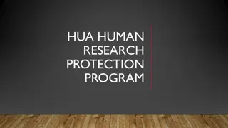 Research Protection Program Process and Review Guidelines