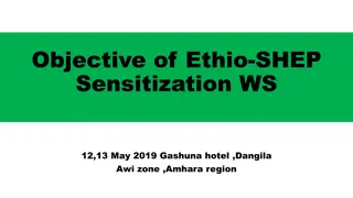 Introduction to Ethio-SHEP Sensitization Workshop in Amhara Region