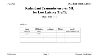 Redundant Transmission Strategies for Low Latency Traffic in Wireless Networks