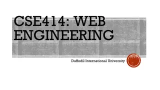 Introduction to XML and Web Engineering