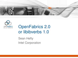 OpenFabrics Development and Evolution in InfiniBand Technology
