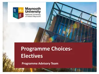University Electives and Their Benefits