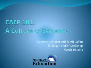 CAEP Standards and Evidence for Educator Preparation