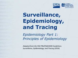 Epidemiology: Disease Surveillance and Analysis