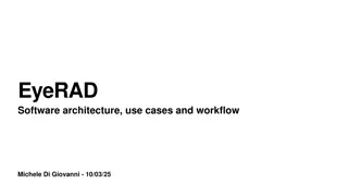 EyeRAD Software Architecture and Use Cases