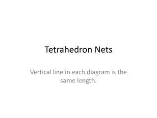 Tetrahedron Nets - Equal Vertical Lines