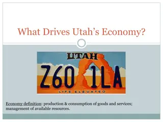 Utah's Diverse Economy Driven by Tourism and National Parks