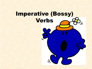 Imperative Verbs: A Comprehensive Guide