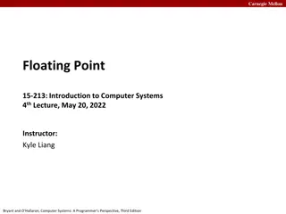 Fractional Binary Numbers in Computer Systems