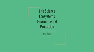 Eco-Benefits and Impacts Pre-Test