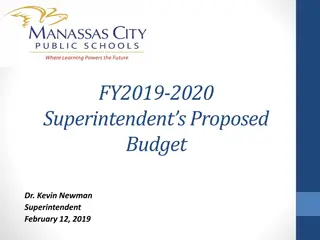 Proposed School Budget Overview and Revenue Impact Analysis