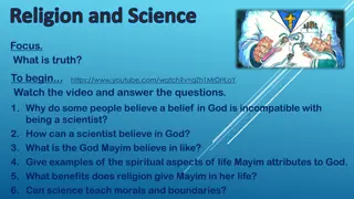 Exploring the Relationship Between Religion and Science