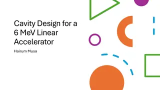 Optimal Cavity Design for 6 MeV Linear Accelerator