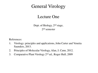 Historical Background and Key Discoveries in Virology