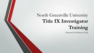 Title IX at North Greenville University