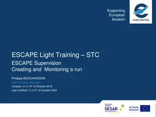 European Aviation ESCAPE Supervision Training