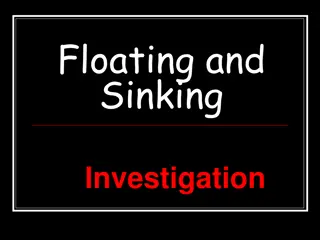 Fun Experiment on Floating and Sinking Objects