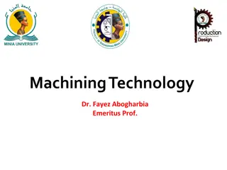 Advanced Techniques in Electrical Discharge Machining (EDM)