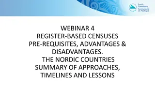 Register-Based Censuses in Nordic Countries: Pre-Requisites, Advantages, and Lessons