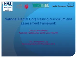 Dental Core Training Curriculum in the UK