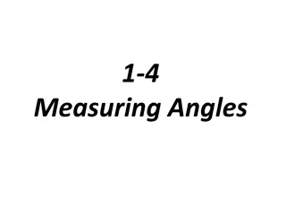 Angles: Measurement and Classification