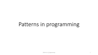 Design Patterns in Software Development