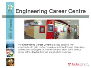 McGill Engineering Career Centre: Opportunities, Workshops, and Advising