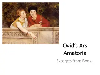 Excerpts from Ovid's Ars Amatoria Book I