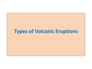 Pattern of Behavior in Various Types of Volcanic Eruptions
