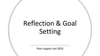 Reflective Goal Setting and Peer Support - January 2023