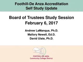 Enhancing College Accreditation and Quality Focus Initiatives