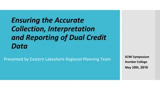 Enhancing Dual Credit Data Accuracy in Educational Symposium