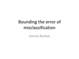 Empirical Risk Minimization in Machine Learning