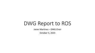DWG Procedure Manual Updates and High-Resolution Data Requirements