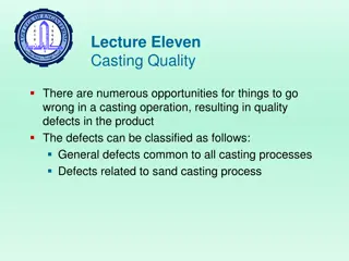 Common Casting Quality Defects and Inspection Methods