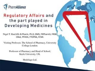 The Role of Regulatory Affairs in Developing Medicines