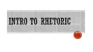 Rhetoric: Ethical, Emotional, and Logical Appeals Explored