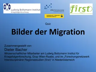 Migration in Images: 20th and 21st Century Movements Quiz