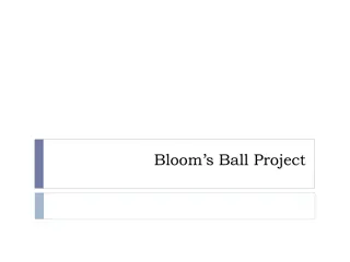 Interactive Educational Project: Blooms Ball Activity Instructions