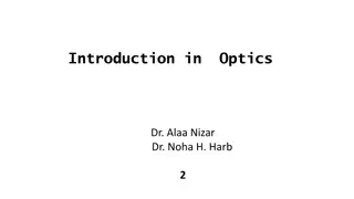Necessary Conditions and Total Internal Reflection in Optics