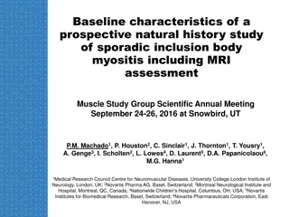 Prospective Study of Sporadic Inclusion Body Myositis with MRI Assessment